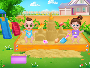 Babysitter Daycare Games Twin Baby Nursery Care Screenshot 2