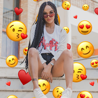 Emoji Background Photo Editor