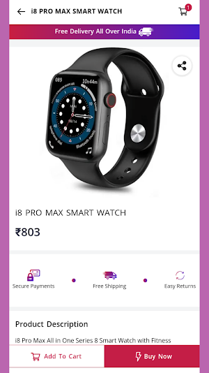 Smart Watch Online Shopping In Screenshot 3