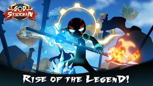 God Stickman: Battle of Warriors - Fighting games Screenshot 0