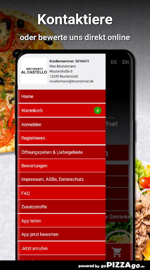 Al Castello Hanau Screenshot 2