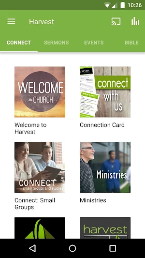 Harvest Christian Church App Screenshot 0