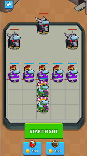 Merge Imposter - Alien Battle Screenshot 1