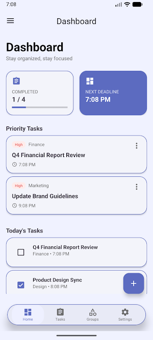 TaskNest Screenshot 0
