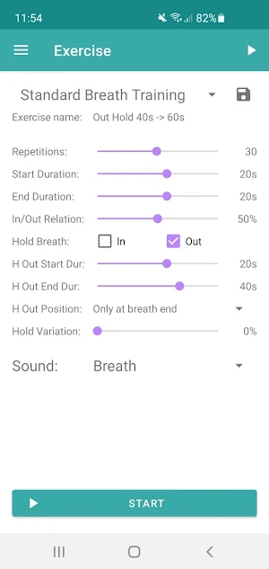 Breath Training Screenshot 0