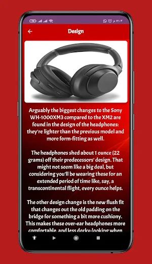 Sony WH-1000XM3 Guide Screenshot 3