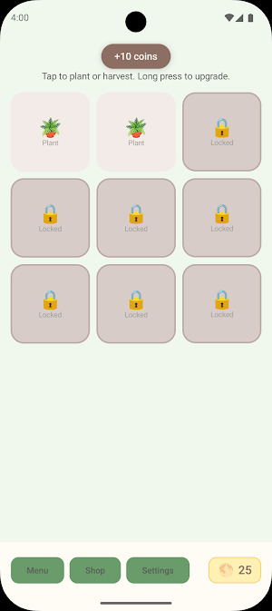 Tap Garden Screenshot 1