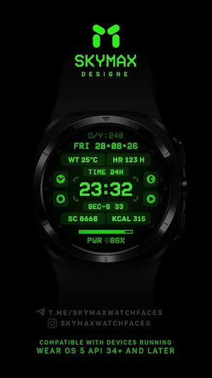 NukaBot 2000 Watch Face Screenshot 0