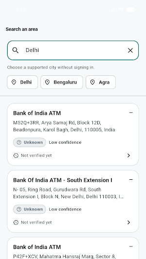 ATM Cash Checker: Find Cash Screenshot 1