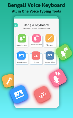 Bengali Voice Typing Keyboard – Bangla keyboard Screenshot 0