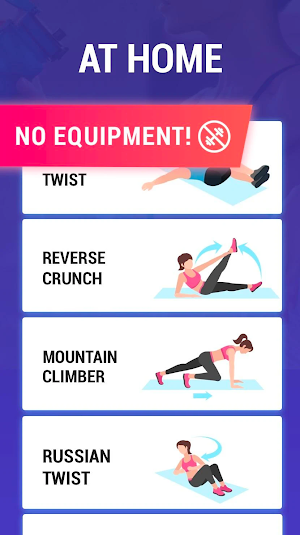Lose Belly Fat at Home - Lose Weight Flat Stomach Screenshot 3