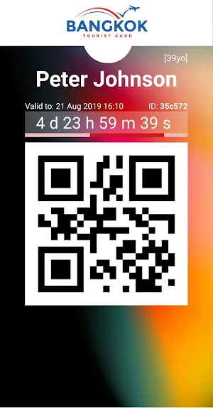 Bangkok Tourist Card Screenshot 1