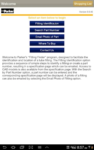 Fitting Finder Screenshot 0
