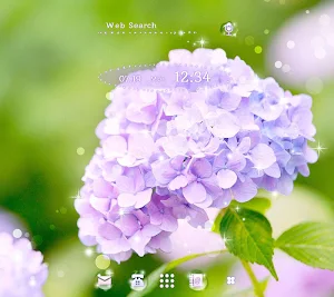 Flower Wallpaper Hydrangea Screenshot 0