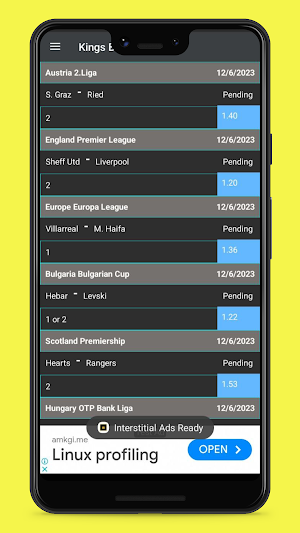 Betting Tips Hub Screenshot 1