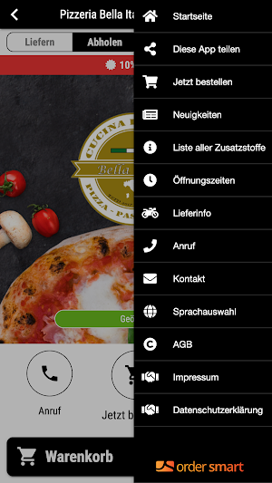 Pizzeria Bella Italia Screenshot 2