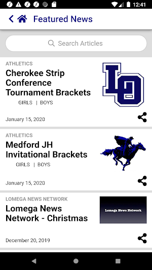 Lomega Public Schools Screenshot 2
