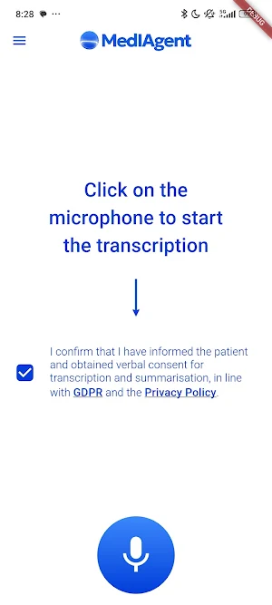 MedIAgent Screenshot 1