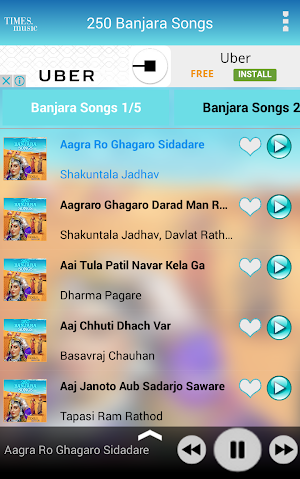 250 Banjara Songs Screenshot 1