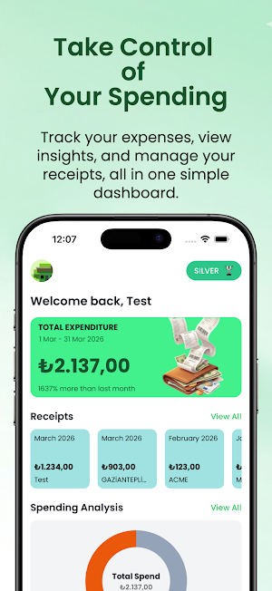Receezy: AI Receipt Analyzer Screenshot 0