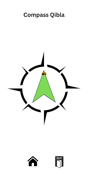 Qibla Compass Screenshot 1