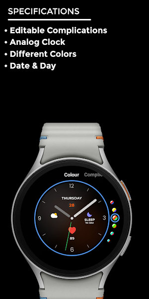 Night ver 55 - watch face Screenshot 3