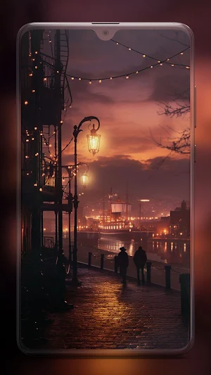 City Night Wallpaper HD Screenshot 2