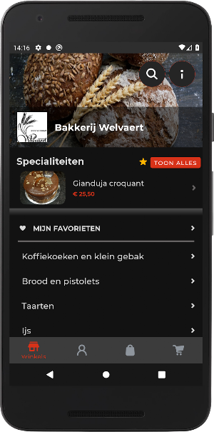 Bakkerij Welvaert App Screenshot 0
