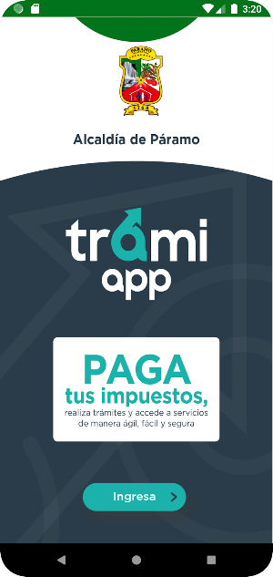 Trami app Paramo Screenshot 0