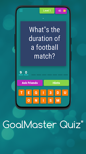GoalMaster Quiz" Screenshot 3