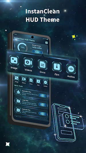 InstantClean HUD Theme Screenshot 0