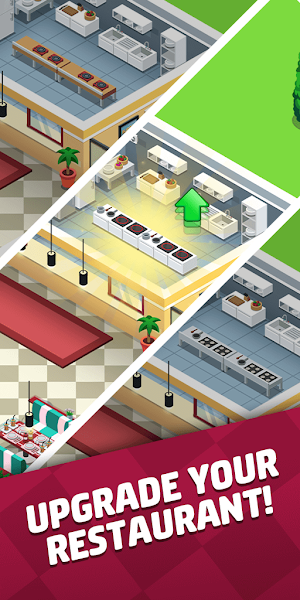 Idle Restaurant Tycoon - Build a restaurant empire Screenshot 2