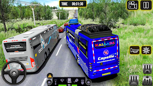Modern Coach Tourist Bus: City Driving Games Free Screenshot 3