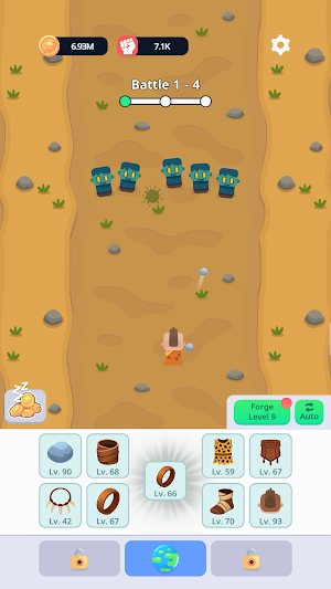 Forge Survival - Idle Shooter Screenshot 0