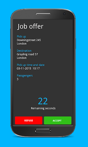 taxiID - Driver app Screenshot 1