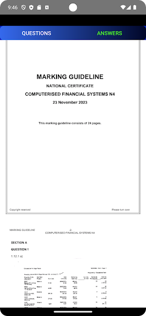 TVET Computerised Financial S. Screenshot 1