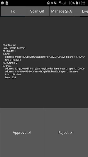 Satochip 2FA Screenshot 2