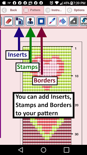 Bead Loom Pattern Creator Screenshot 2