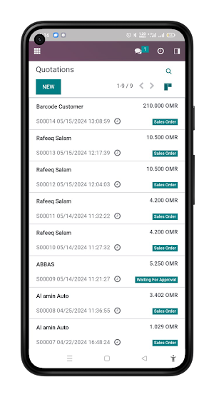Delivery App Screenshot 1