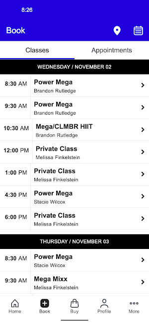 Power Mixx Fitness Screenshot 1