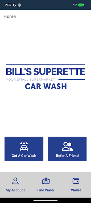 Bill's Superette Car Wash Screenshot 1