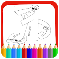 Alphabet Lore Coloring Book