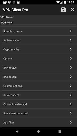 VPN Client Pro Screenshot 3