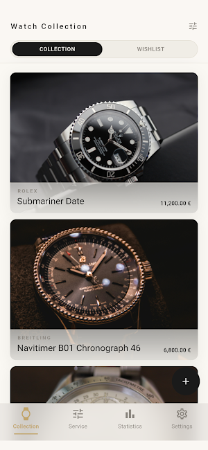 Watch Collection Screenshot 0