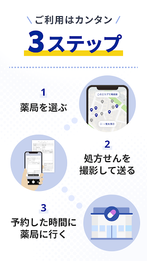 ヨヤクスリ 楽天お薬予約アプリで薬局での待ち時間を短縮！ Screenshot 1