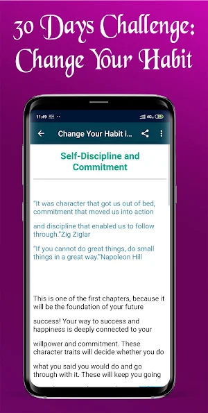 Change Your Habit in 30 Days Screenshot 2