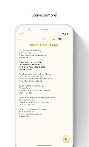 Harpa Cristã -  Letra e Áudio Screenshot 3