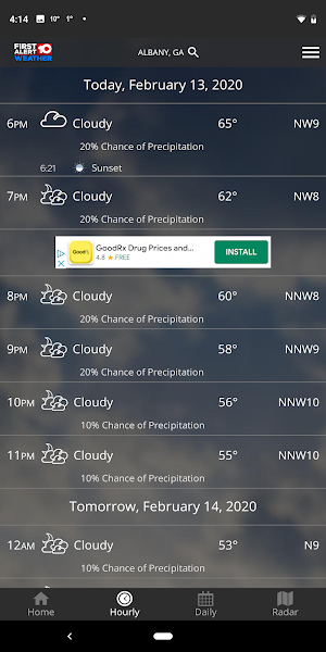 WALB First Alert Weather Screenshot 1