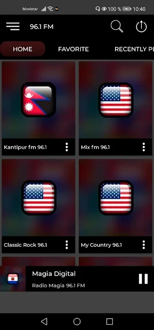 Radio 96.1 FM Station Screenshot 2