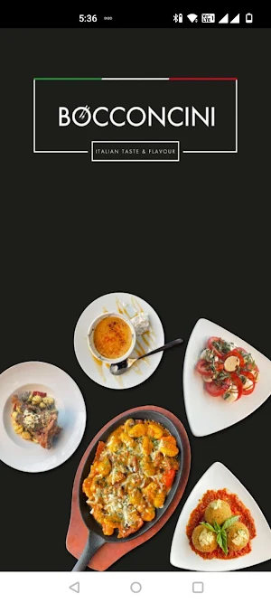 Bocconcini Restaurant Screenshot 0